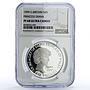 Great Britain 5 pounds Princess Diana History Politics PF68 NGC silver coin 1999