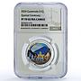 Guatemala 1 quetzal Antigua Capitals Ibero-American PF70 NGC silver coin 2024