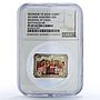 Andorra 5 diners Cana Wedding Christ Wonders Art PF69 NGC silver coin 2013