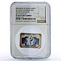 Andorra 5 diners Transfiguration Christ Wonders Art PF68 NGC silver coin 2013