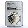 Niue 1 dollar Pikachu Cartoons Animation MS65 NGC CuNi coin 2001