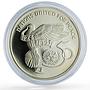 Ireland 1 pound United Nations UN Dove Birds History proof silver coin 1995