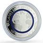 Togo 1000 francs Earth Erde Solar System Planets Space proof silver coin 2019