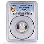 Brazil 100 reis Tamandare KM-536 Mint Error MS65 PCGS CuNi coin 1936