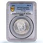 Portugal 500 reis King Charles Carlos I Coinage KM-535 UNC PCGS silver coin 1891