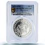 Kazakshtan 500 tenge The Sign Tanbaly Petroglyphs PR70 PCGS silver coin 2002