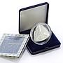 Slovakia 500 korun Third Millennium Universe Three Hands proof silver coin 2001