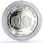 Nicaragua 1 cordoba Ruben Dario Theater Dances Art proof silver coin 1994