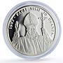 Uganda 10000 shillings Papal Visit Pope John Paul II Religion silver coin 1993