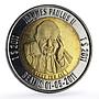 Micronesia 1 dollar Pope John Paul II Religion Fantasy bimetal coin 2011