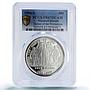 Marshall Islands 50 dollars Heroes Philippines MacArthur PR67 PCGS Ag coin 1994