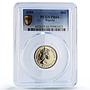 Nigeria 1 shilling Federation Coinage Queen Elizabeth PR66 PCGS CuNi coin 1959