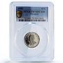 Paraguay 10 guaranies FAO World Food Day Garay Cow PR70 PCGS NiSteel coin 1980