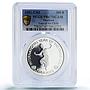 Thailand 200 baht UNICEF Save the Children Child Year PR67 PCGS silver coin 1981