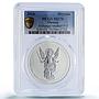 Ukraine 1 hryvnia Archangel Michael F15 Variety MS70 PCGS silver coin 2016
