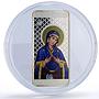 Macedonia 10 denari Mother of God Triptych Religion Art proof silver coin 2017