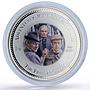 Cook Islands 2 dollars Final Problem Sherlock Holmes Movies silver coin 2007