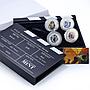 Cook Islands 2 dollars x 4 Set Adventures Sherlock Holmes silver coins 2007