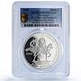 Ecuador 5000 sucres Man Horse Hombre Caballo Ibero-American PR69 PCGS coin 1999