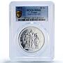 France 10 francs Hercules Liberty Equality Fraternity MS68 PCGS silver coin 1972