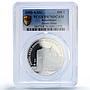 Kazakhstan 500 tenge Zhoshi Khan Mausoleum Architecture PR70 PCGS Ag coin 2005