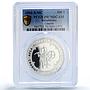 Kazakhstan 500 tenge Arpauzen Tract Chariot Petroglyphs PR70 PCGS Ag coin 2006