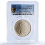 Malaysia 1 ringgit PATA Conference Meeting Turtle PR66 PCGS silver coin 1986