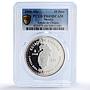 Mexico 10 pesos Estado Chiapas State Federation Maya PR69 PCGS silver coin 2006