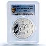 Spain 2000 pesetas Man Horse Hombre Caballo Ibero-American PR69 PCGS coin 2000