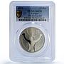 Ukraine 5 hryvnias Undisputed Usyk Usik Boxing Sport MS70 PCGS NiBrass coin 2024