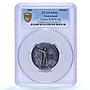 Switzerland Luzern Shooting Festival Richter 867 SP62 PCGS silver medal 1889