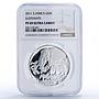 South Africa 20 cents Elephants Limpopo Wildlife Fauna PF69 NGC silver coin 2011