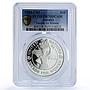 Jamaica 10 dollars Decade For Women United Nations UN PR70 PCGS silver coin 1984
