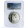 Mexico 500 pesos 1910 Revolution History Politics PR68 PCGS silver coin 1985