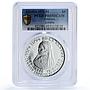 Ethiopia 5 dollars Princess Zewditu Zauditu History PR69 PCGS silver coin 1972