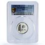 Malaysia 20 sen Republic Coinage Parliament House PR69 PCGS CuNi coin 1980