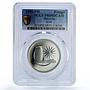 Malaysia 1 ringgit Republic Coinage Parliament House PR69 PCGS CuNi coin 1980