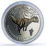 Abkhazia 3 apsars Allosaurus Fragilis Dinosaurs Fauna nickel coin 2021