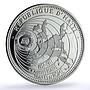 Haiti 50 gourdes European Market Treaties Rome History proof silver coin 1977