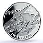 Fiji 2 dollars Tree Frog Conservation Wildlife Fauna proof silver coin 2018