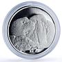 South Georgia Sandwich Islands 2 pounds Weddell Seal proof silver coin 2013