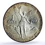 Mexico 1 onza Libertad Angel of Independence silver coin 1987