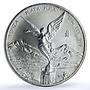 Mexico 1 onza Libertad Angel of Independence silver coin 1996
