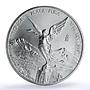 Mexico 1 onza Libertad Angel of Independence silver coin 1996