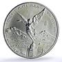 Mexico 1 onza Libertad Angel of Independence silver coin 1996