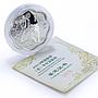 China 10 yuan Tiger Year Lunar Calendar Flower Shape proof silver coin 2010