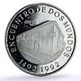 Colombia 10000 pesos Santa Fe Bogota Mint Ibero-American proof silver coin 1991