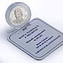 Moldova 50 lei Maria Cebotari Personalities Singer Music proof silver coin 2010