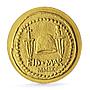 Palau 1 dollar Brutus Denarius Roman Empire Caesar History gold coin 2009