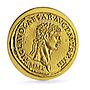 Palau 1 dollar Claudius Aureus Roman Empire History gold coin 2010